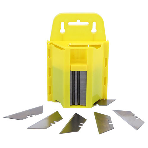 100pc Utility Blades w/Dispenser High Carbon Steel Replacement SK5 Replace gallery