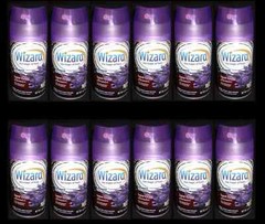 12 Wizard Automatic Spray Refills Sweet Vanilla Lavender 5 oz FIT GLADE AIRWICK