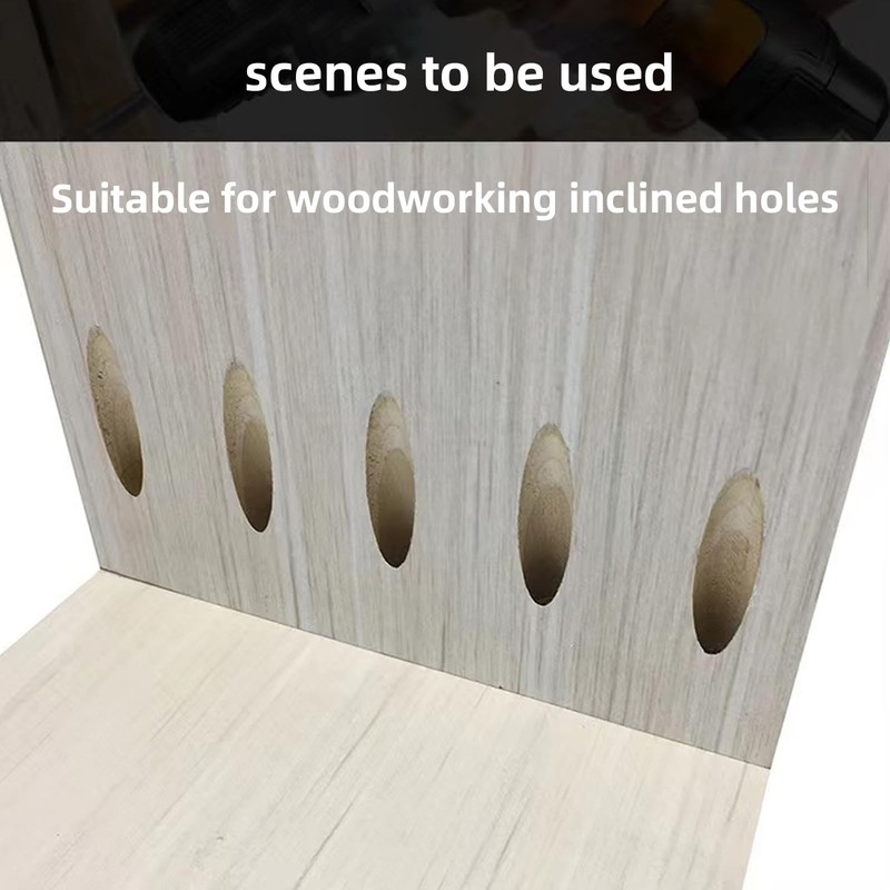 50-Pack Solid Wood Pine Pocket Hole Plugs for Woodworking Inclined Hole gallery