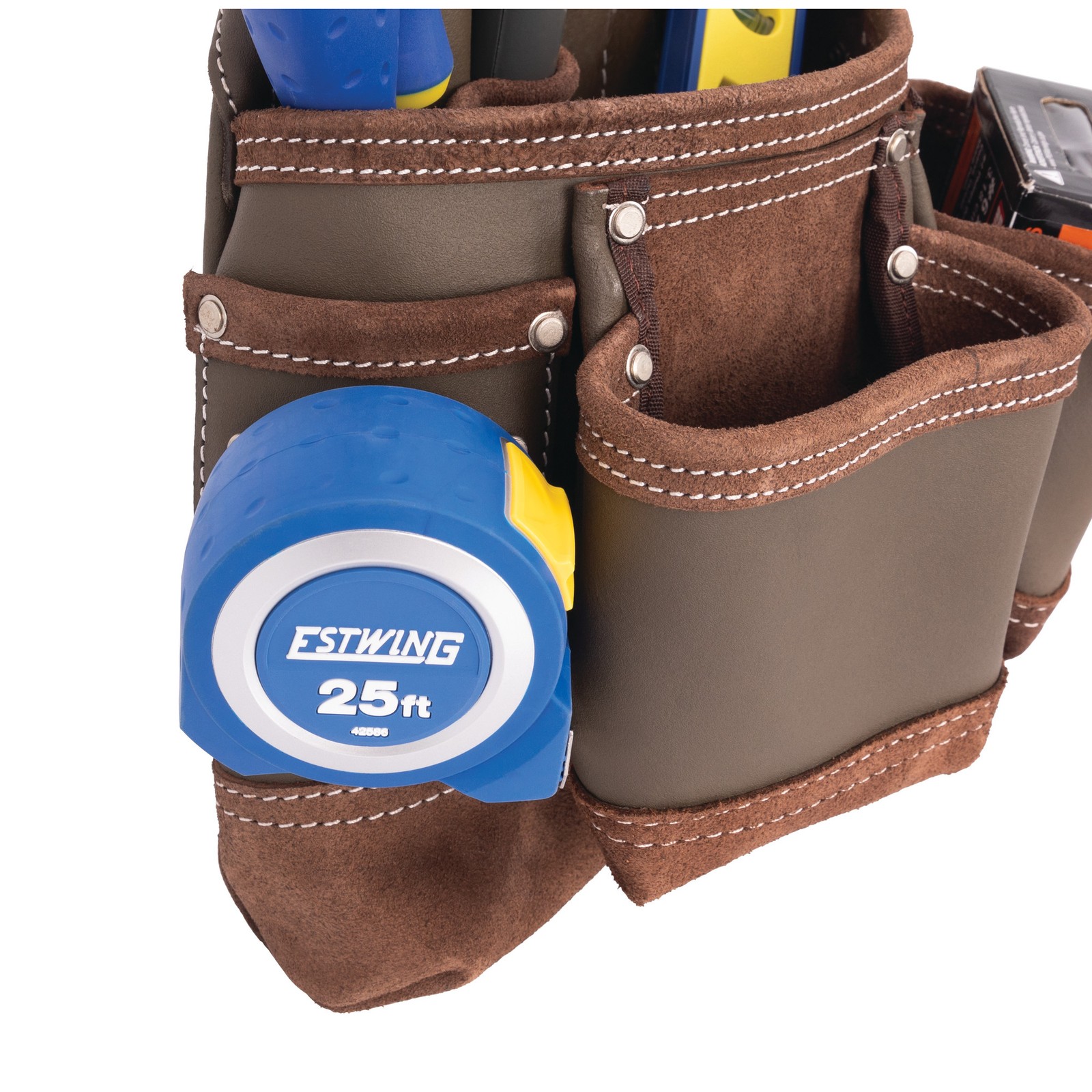 Estwing 9 Pocket Full Leather Framer's Pouch 94750 gallery