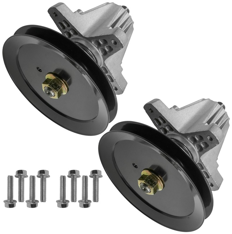 2 Spindle Assembly W/Bolt For MTD LT2500 LT2000 LT2200 Troy Bilt Tb2246 HOrse XP gallery