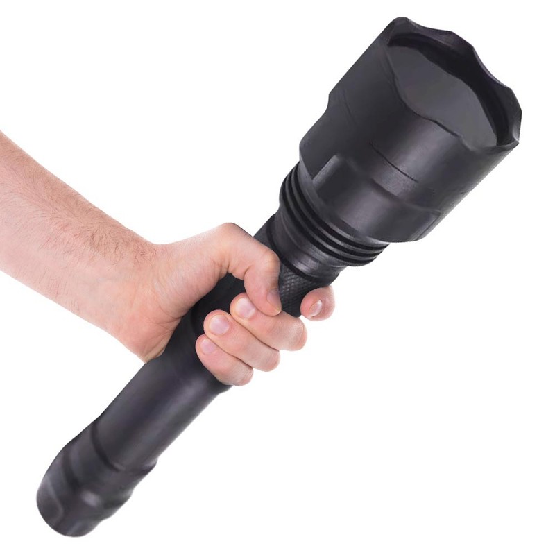 Strong 365Nm LED Flashlight Blacklight UV Light Ultraviolet Inspect Lamp+Battery gallery
