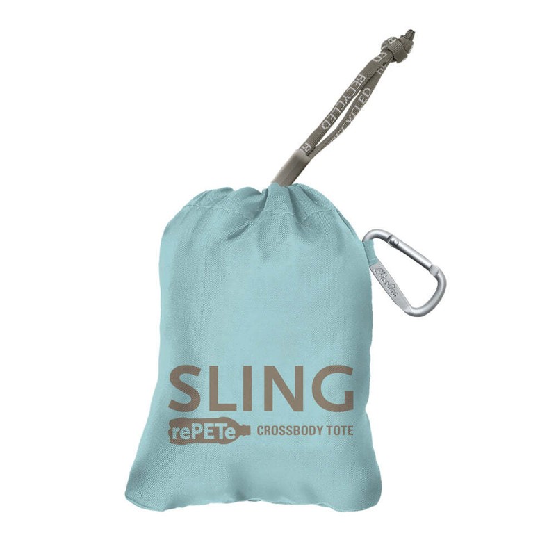ChicoBag (rePETe + Refine) Crossbody Sling Tote w/ Carabiner | Eco Friendly gallery