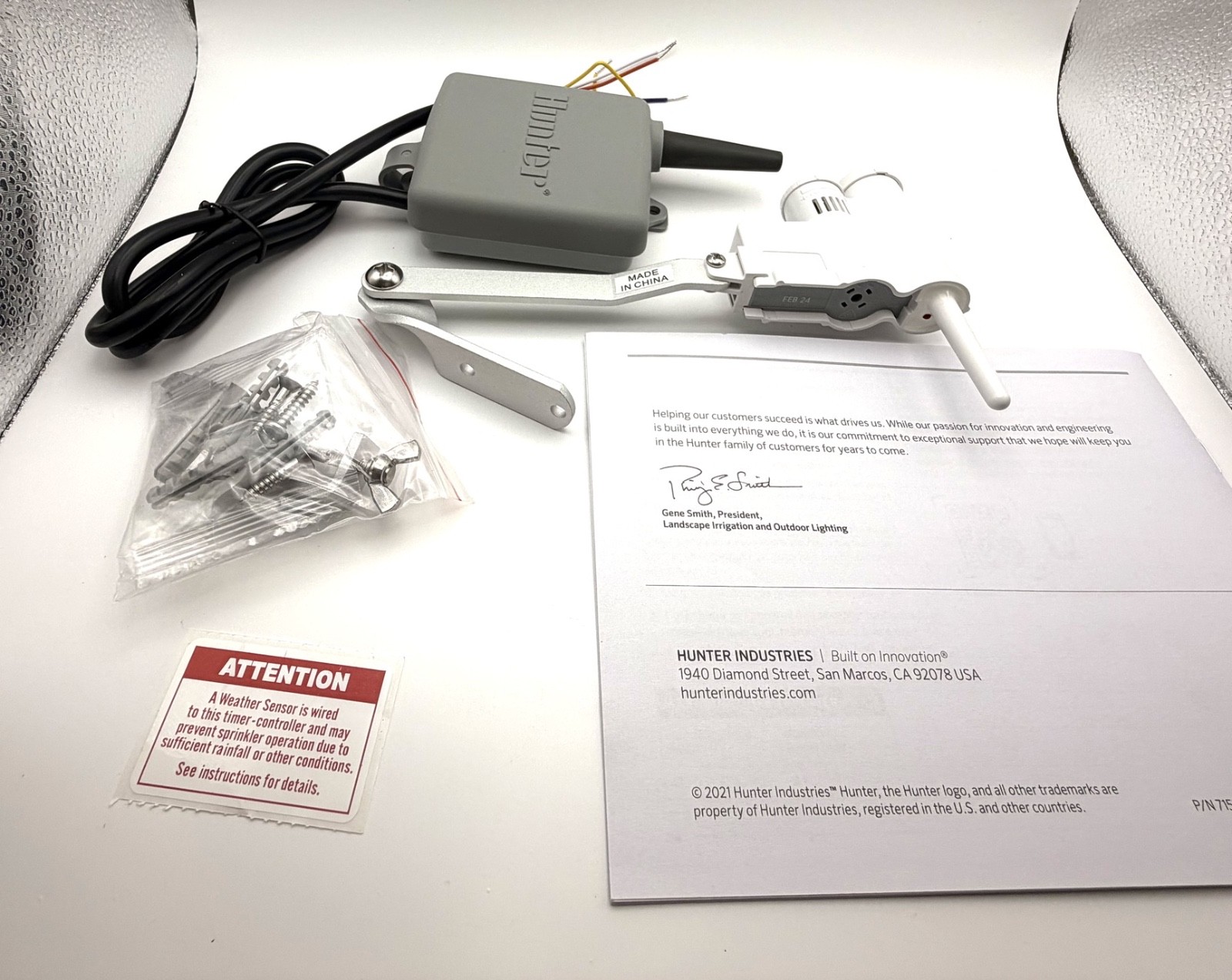 Hunter Wireless Rain Clik Weather Sensor WR-CLIK WRCLIK Rain Click Sprinkler gallery