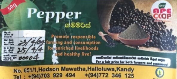Ceylon Village Best Quality Organic whole Black Pepper gallery