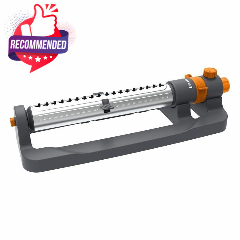 OSCILLATING LAWN SPRINKLER ADJUSTABLE WATERING SYSTEM FOR GARDENS AND YARDS gallery