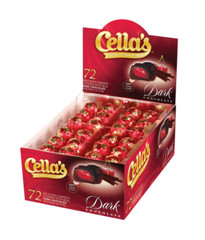 Cella’s Dark Chocolate Covered Cherries, 72-Count Box