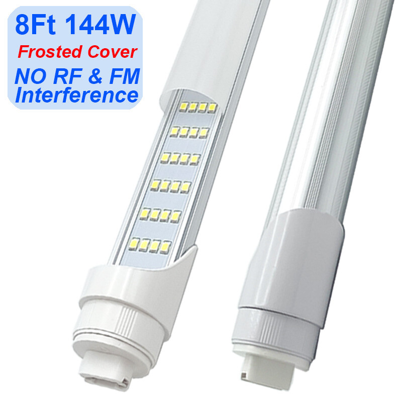 25 Pack 8Foot Led Bulbs High Output R17D Base Dual Pin 144W 18000Lm 6500K No RF gallery
