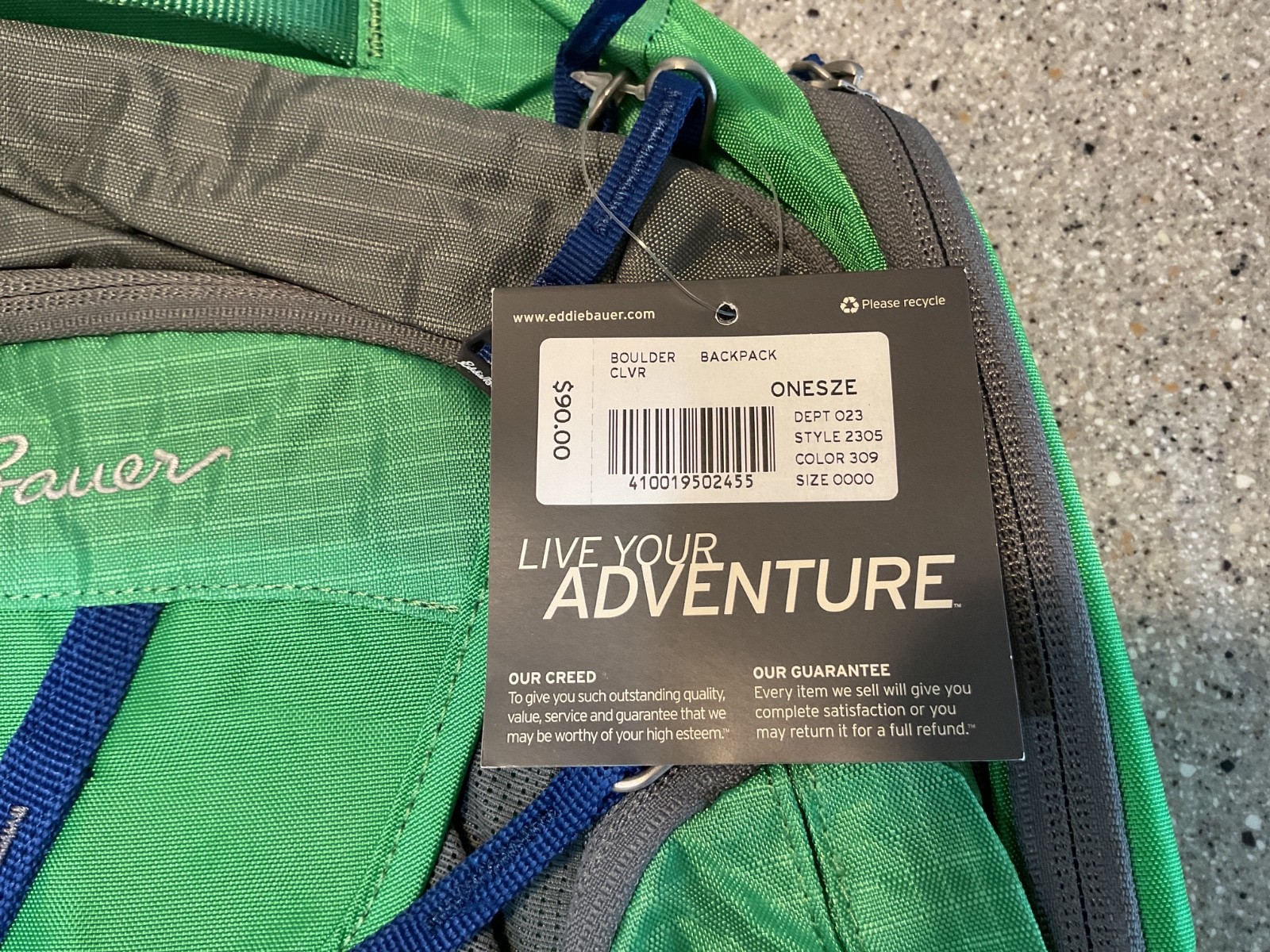 Eddie Bauer Boulder Adventure Backpack NWT 4