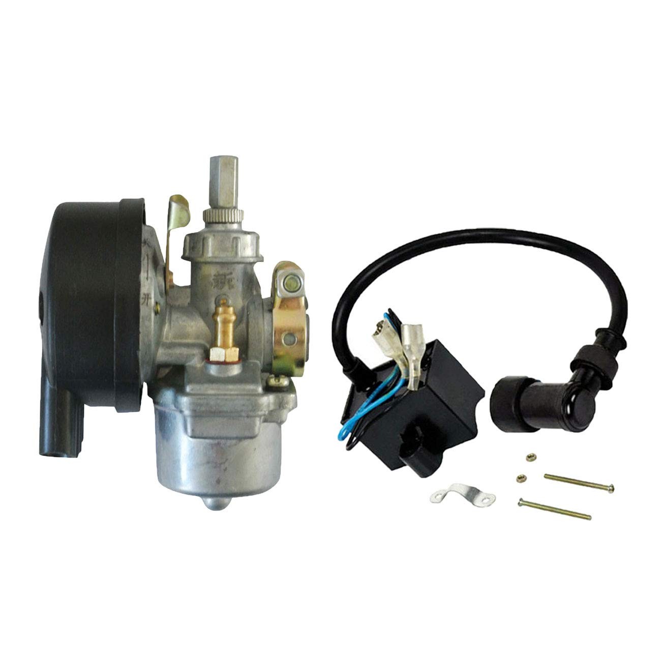 Bike Engine Carburetor For 2 Stroke 49cc 50cc 60cc 66cc 80cc Bicycle Motorized E gallery
