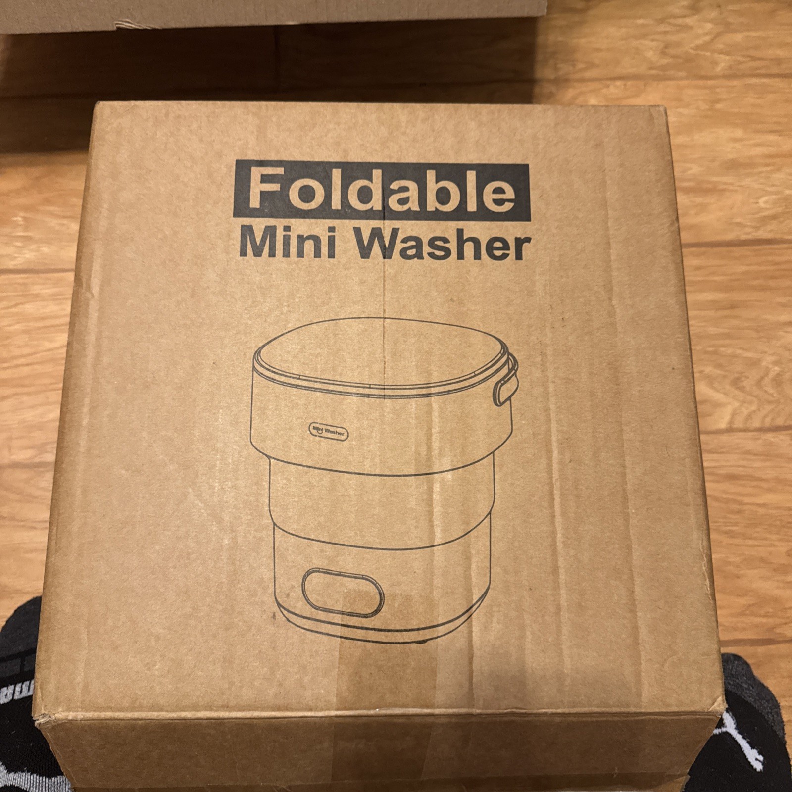 Portable Washing Machine, Folding 20L Mini Washer and Spin-Dryer, 3 Cleaning ... gallery