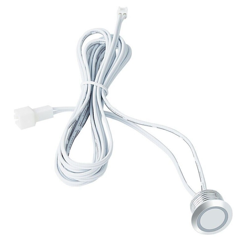 Mini DC 12V Touch Dimmable LED Lamp Strip Closet Sensor Switch With Blue Light gallery