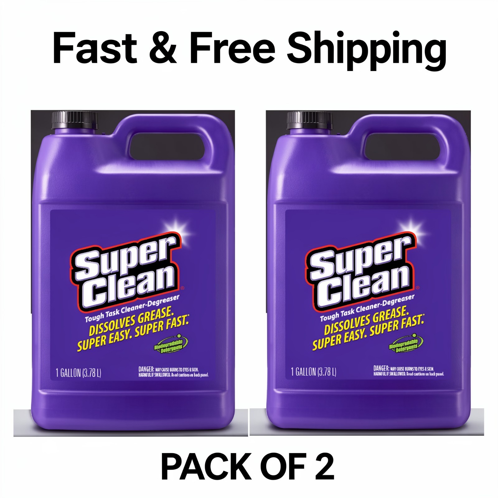 Super Clean Tough Task Cleaner-Degreaser - 1 Gallon | 128 Fluid Ounces gallery