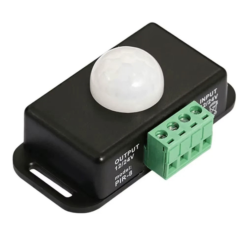 DC 12V-24V 8A Infrared PIR Motion Sensor Switch For 3528 5050 LED String Lights gallery