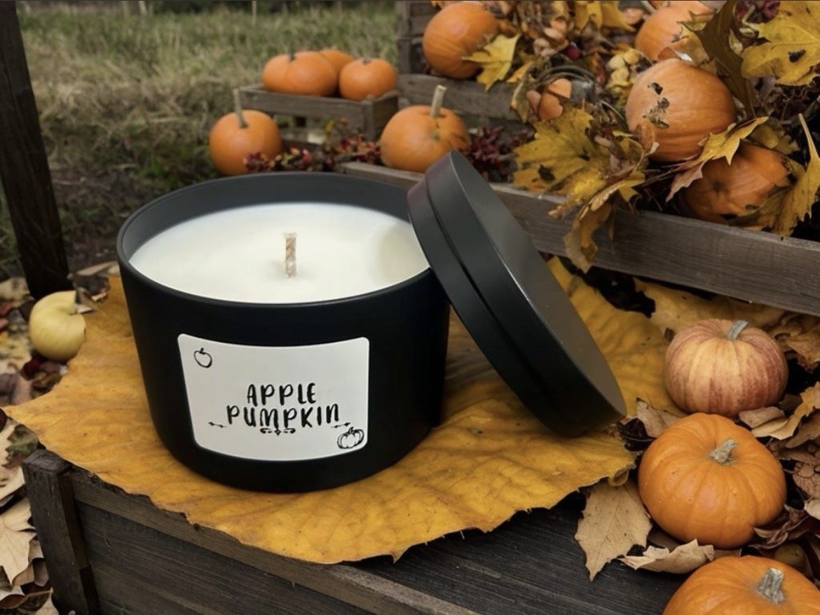 Apple Pumpkin Scented Candle gallery