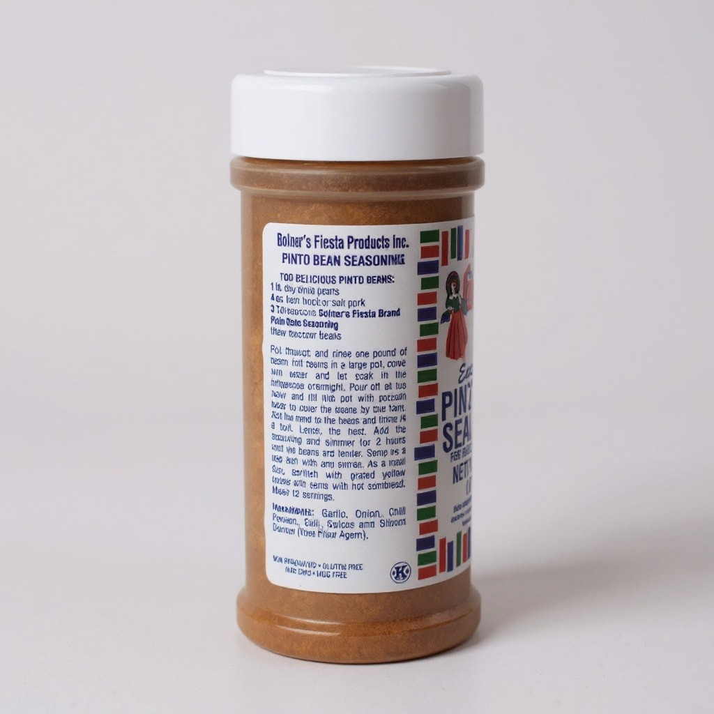 Bolner’s Fiesta Extra Fancy Pinto Bean Seasoning – Lot of 6 (4.5 oz Each) gallery