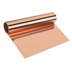 Thin Copper Sheet Roll 99.99% Pure Copper Foil for Crafts Bendable Soft Copper
