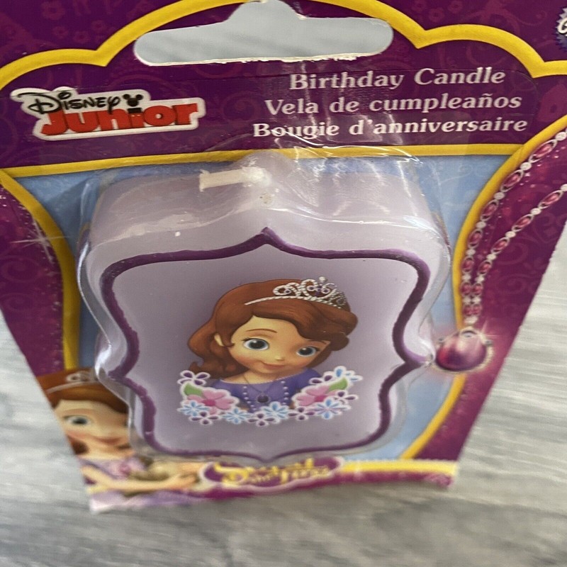 Wilton Disney Sofia The First Birthday Party Cake Decorations Candles 1 Piece gallery