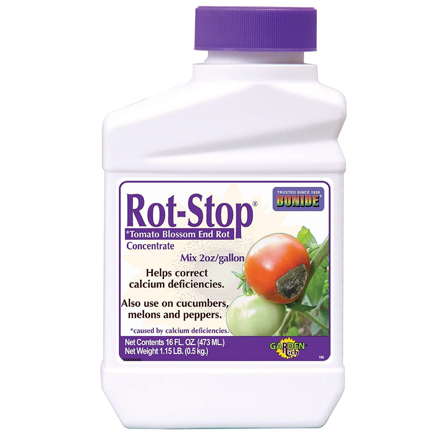 Bonide Rot Stop, Tomato Blossom End Rot, Concentrate, 16 Ounces gallery