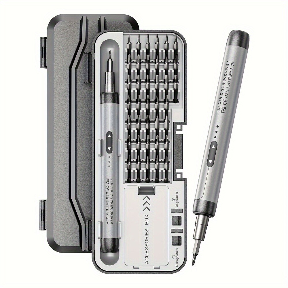 5 Pack 46-in-1 Small Precision Electric Screwdriver Repair Tool Kit gallery