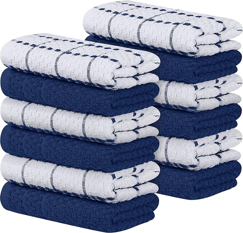 Pack Kitchen Towel Dish Cloth Super Absorbent Tea Towels 15x25" Utopia Towels gallery