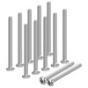50-Pack 2-56x1 Pan Head Machine Screws 304 Stainless Steel Screw Silver gallery