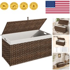 Rectangular Storage Basket: 200L Capacity with Soft Lining & Metal Frame