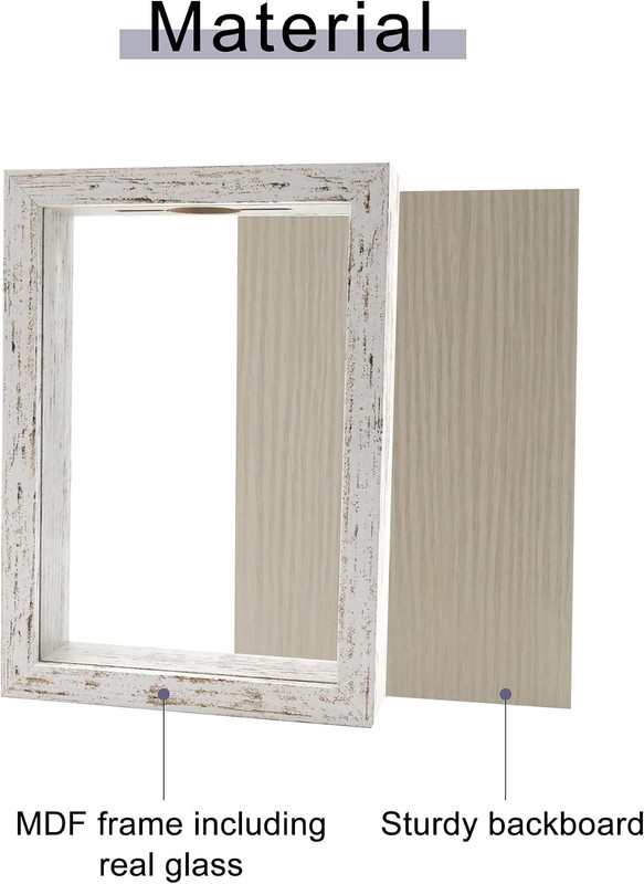 Top Loading Shadow Box , Shadow Box with Slot on Top,Wood & Real Glass Display C gallery