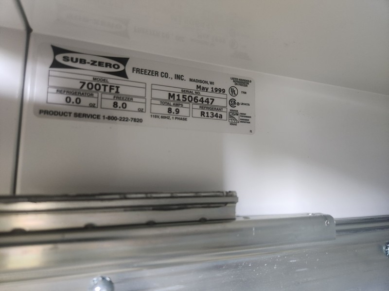 Subzero 700TFI 27" PANEL READY Freezer gallery