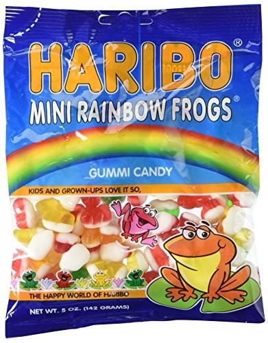Haribo Mini Rainbow Frogs, 5-ounces (Pack of 12) gallery