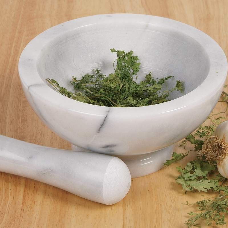 Marble Mortar and Pestle Extra Large gallery
