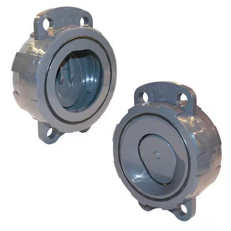 Hayward Flow Control Wcv1300v Check Valve, Wafer, 3", Pvc/Fpm gallery