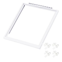 Refrigerator Shelf Frame Compatible with Frigidaire 241969501 Crisper Drawer Pan