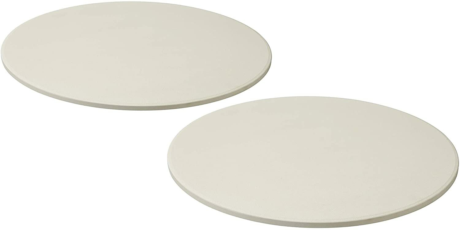 Concord Pizza Stone (2 Pack) (15" Round) w/ Cordierite Heatwell Tech. Bread Bake gallery