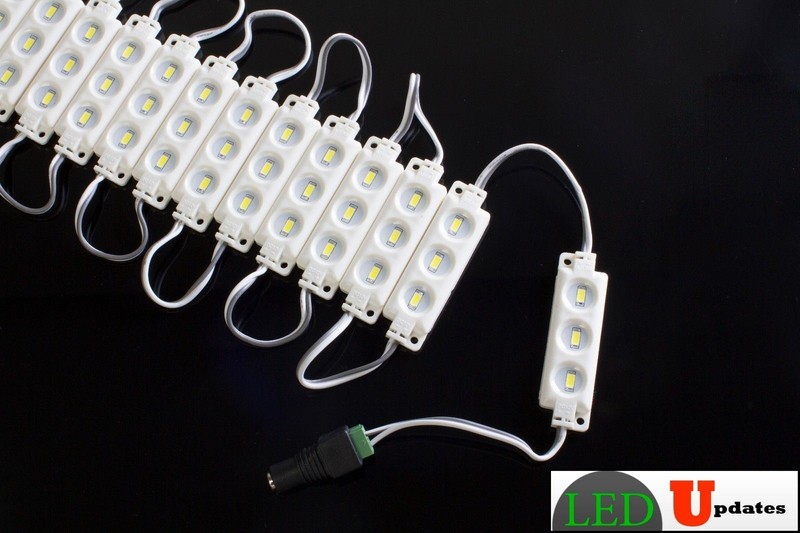 LEDupdates Brightest Store front LED Window Light module with UL power supply gallery