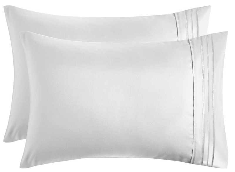 1800 Pillowcase Set Queen King Ultra Soft Pillow covers Set of 2 Pillowcases gallery