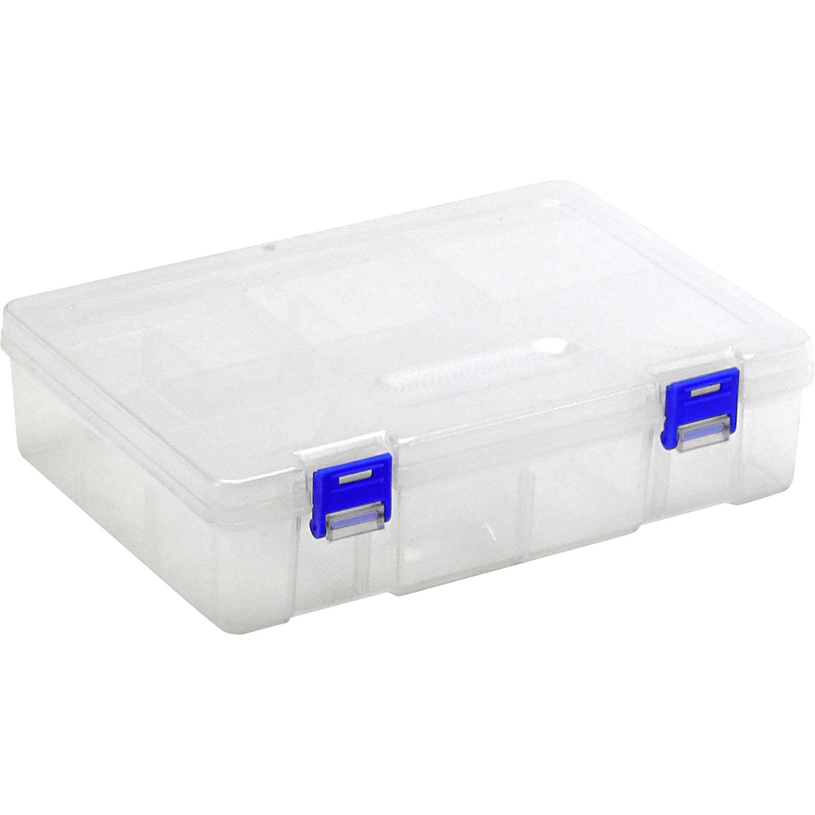 Quantum Storage Clear Compartment Organizer Storage Box, 9 1/4in.W x 6 1/4in.D gallery