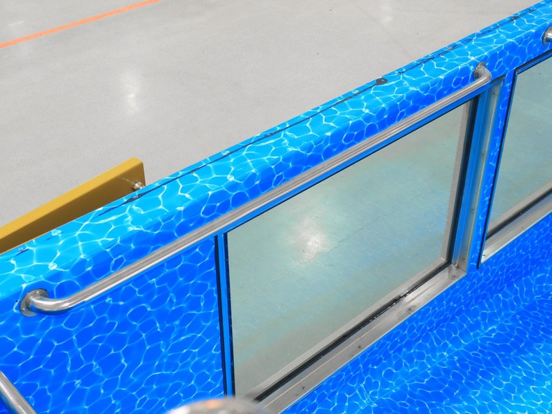 20ft Shipping Container Modified Swimming Pool with Steps Water Treatment System gallery