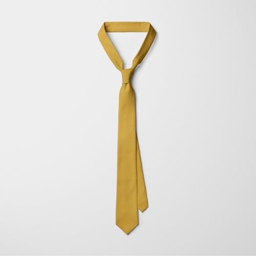 Men's Skinny Ties 2 Inch (5CM) Solid Pure Color Plain Slim Necktie for Men gallery