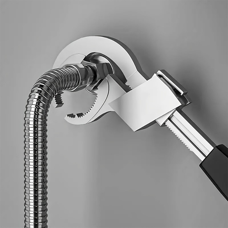 Multifunctional Universal Wrench - Adjustable for Plumbing, Faucet & Pipe Repair gallery