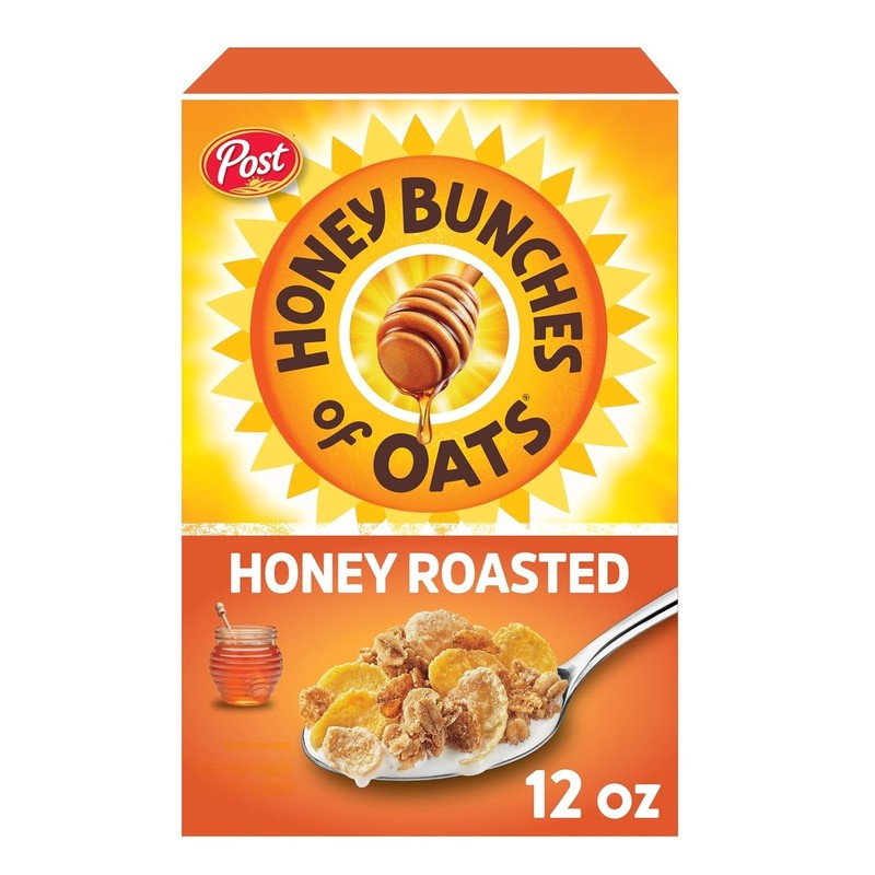 Versatile 12oz Honey Roasted Cold Cereal - Perfect for Breakfast or Snack gallery