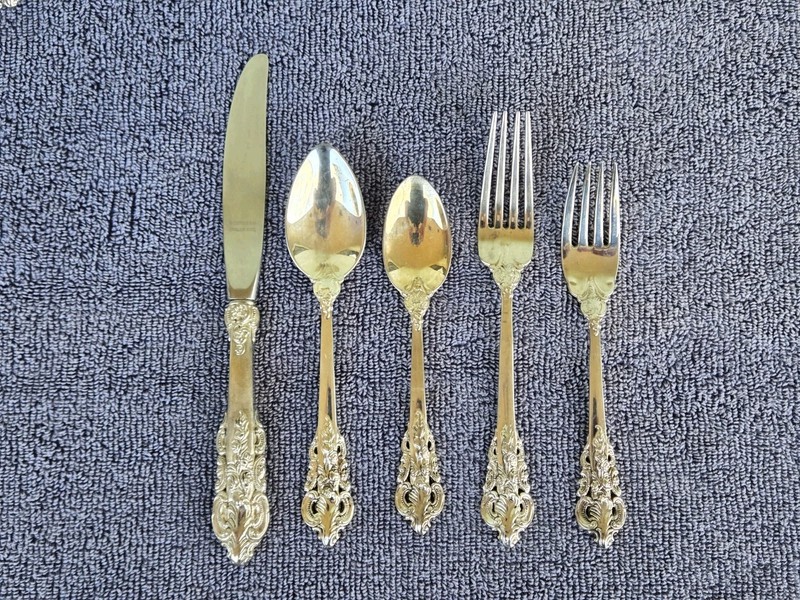 Godinger Baroque 32 Piece Dinner Flatware Set ~ Service For Six gallery