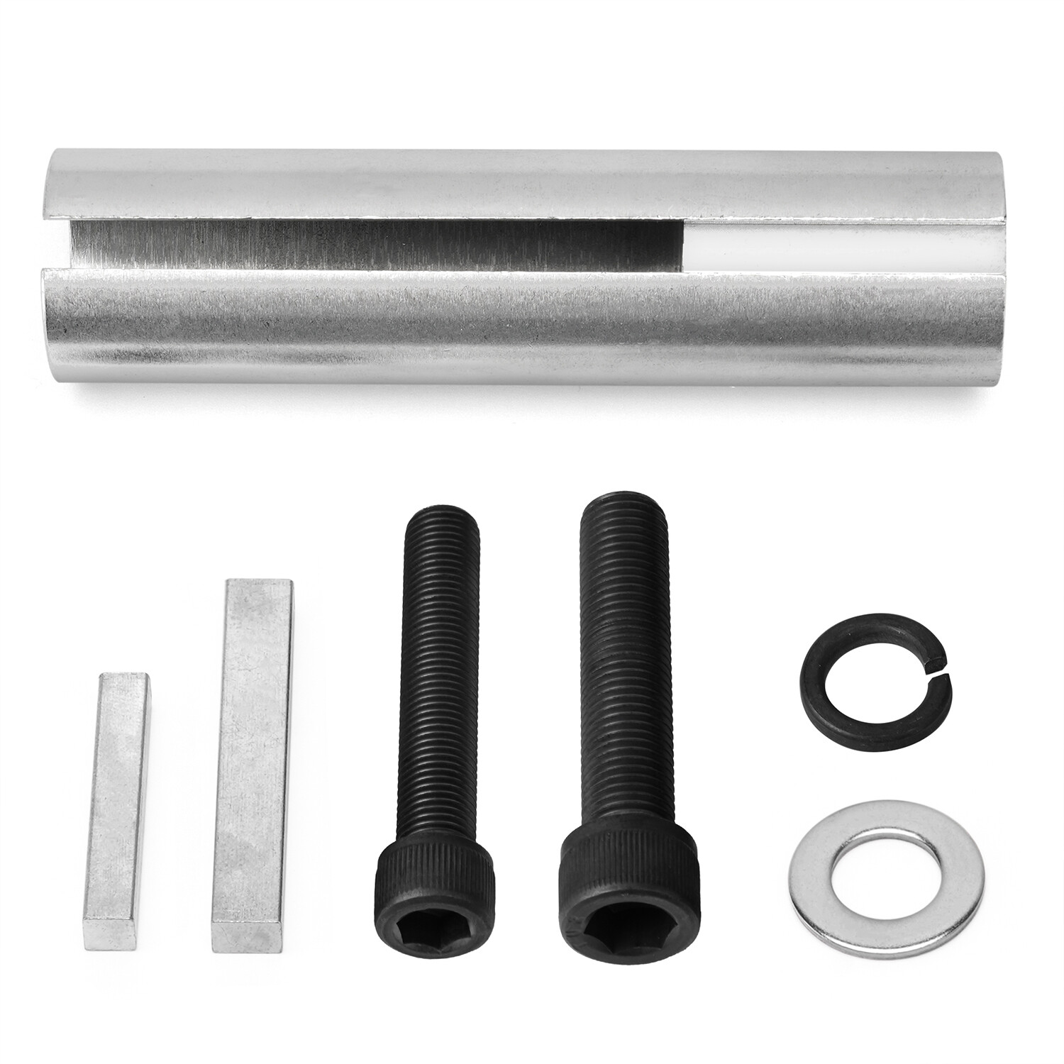 Key Gas Engine pulley Crank Shaft Sleeve adapter Extended 1 to 1 1/ 8 inch 1/4" gallery