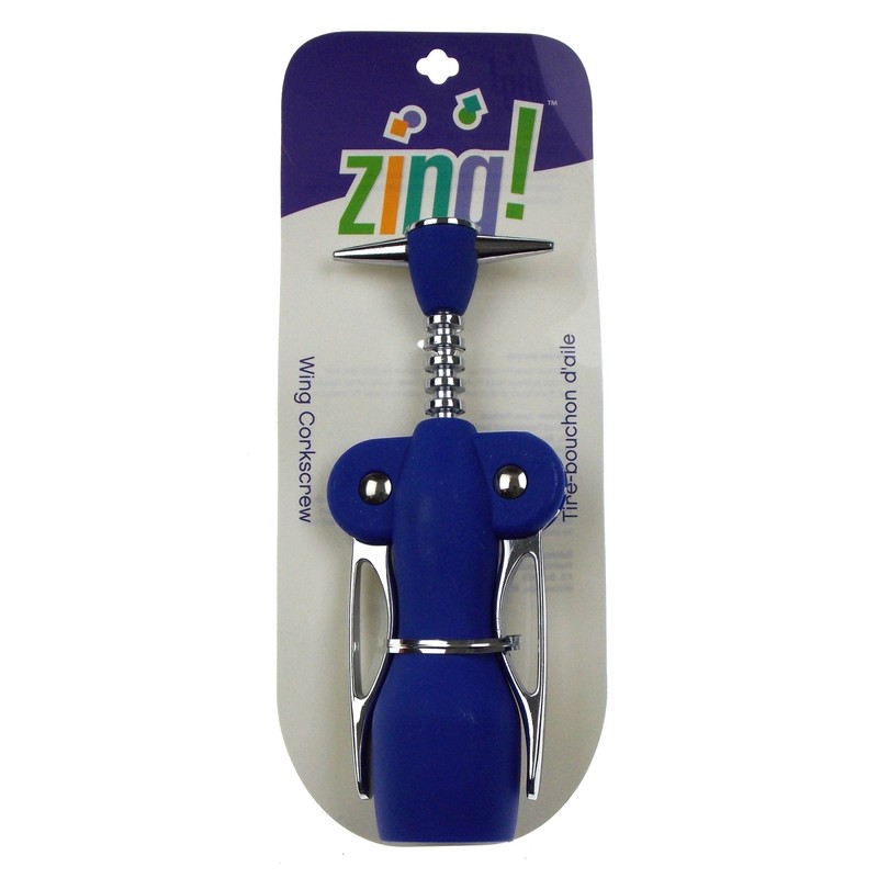 Zing Wing Corkscrew Durable Construction Soft Grip Wine Bottles Opener Choice gallery