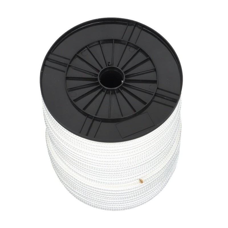 3/8" Nylon Rope 500FT Solid Braid High UV and Abrasion Resistance Industrial gallery