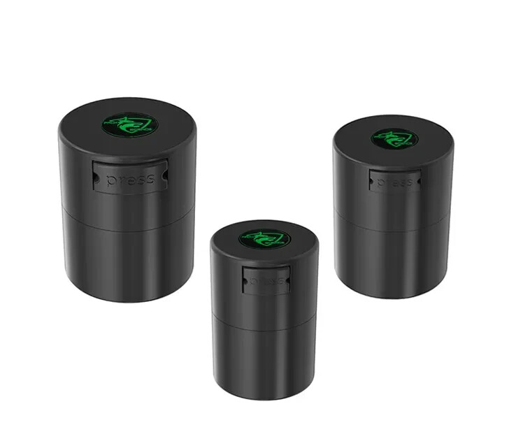 Pack Science Vacuum Herb Spice Jar Container Air Tight Smell UV Proof Plastic gallery