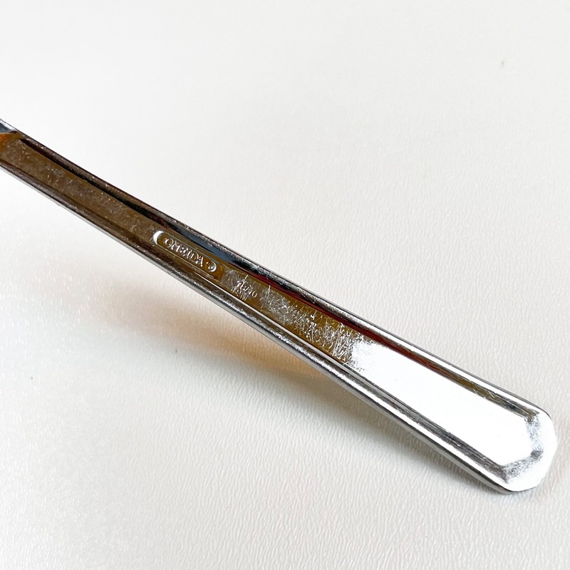 Set 4 Oneida Chroma-Mandolina Stainless 18/10 Glossy Dinner Forks 8 inches gallery