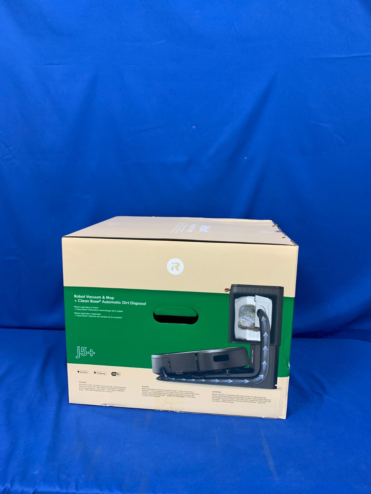 iRobot Roomba Combo j5+ Robot Vacuum & Mop - Graphite - NEW-J557020 gallery