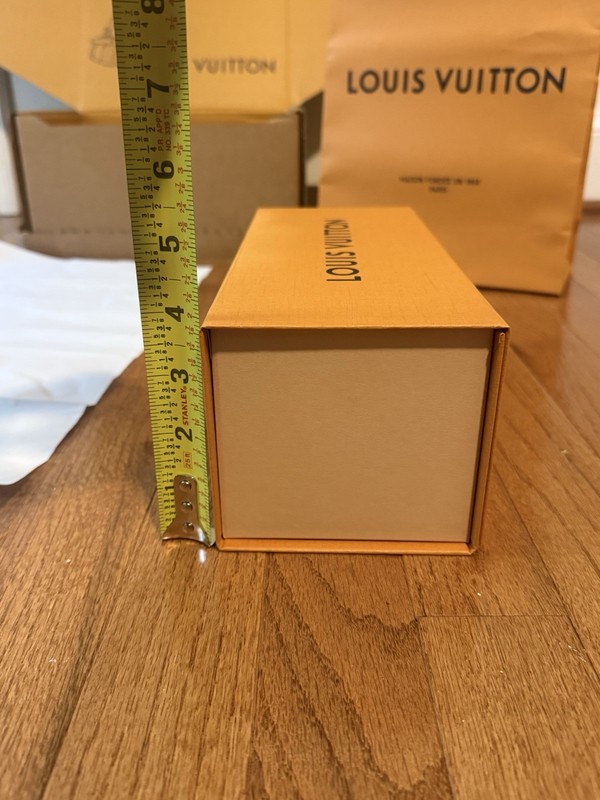 100% Authentic Louis Vuitton Empty Perfume/Cologne Box, Shop Bag, Shipping Box gallery