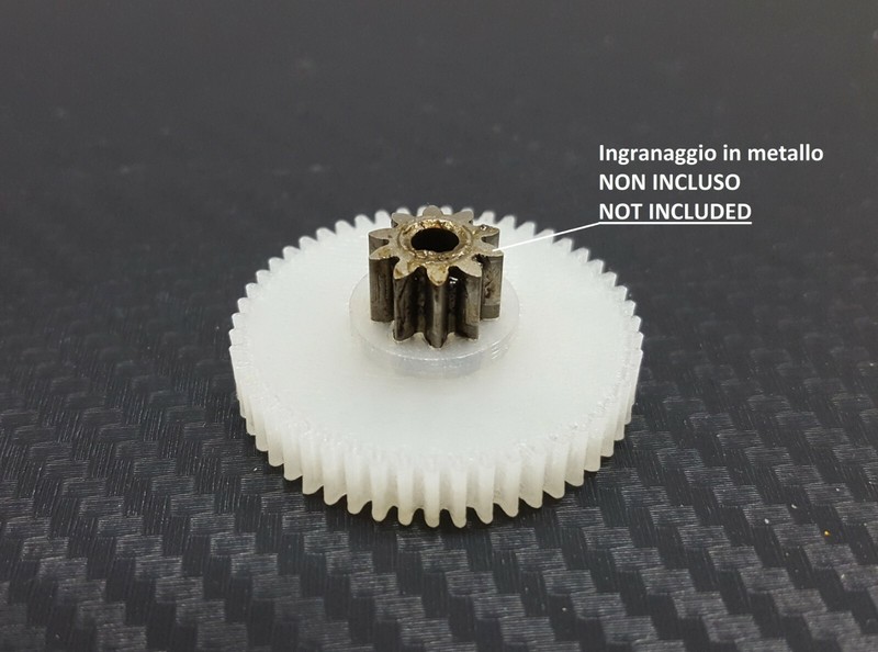 Nylon Speed for Motion Reducer Pellet Stove IPCGMF215D901 1.46rpm gallery